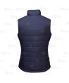 Chaleco ligero tipo plumas acolchado para mujer
