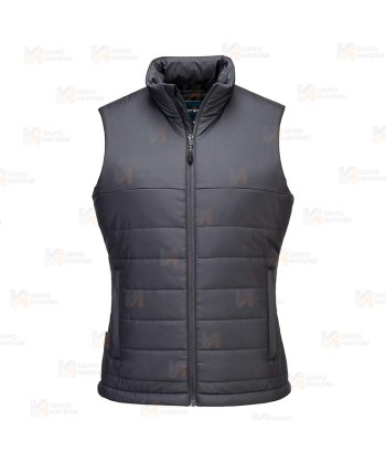 Chaleco ligero tipo plumas acolchado para mujer