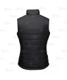 Chaleco ligero tipo plumas acolchado para mujer