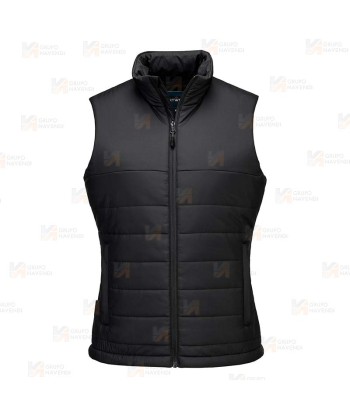 Chaleco ligero tipo plumas acolchado para mujer