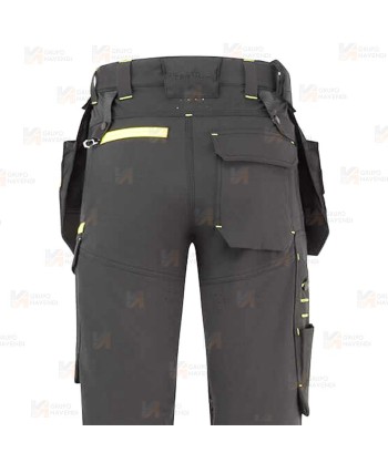 Pantalón Strech entallado con refuerzos y bolsillos desmontables
