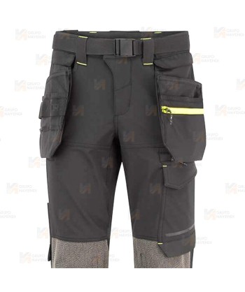 Pantalón Strech entallado con refuerzos y bolsillos desmontables