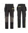 Pantalón Strech entallado con refuerzos y bolsillos desmontables
