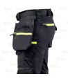 Pantalón Strech entallado con refuerzos y bolsillos desmontables
