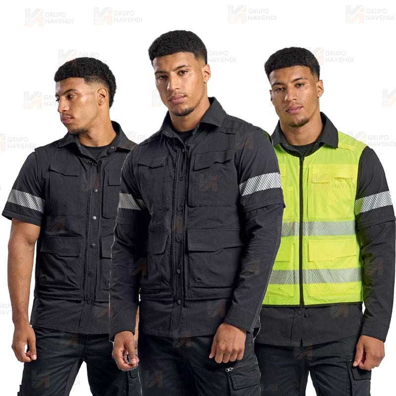Chaqueta laboral desmontable 5 en 1
