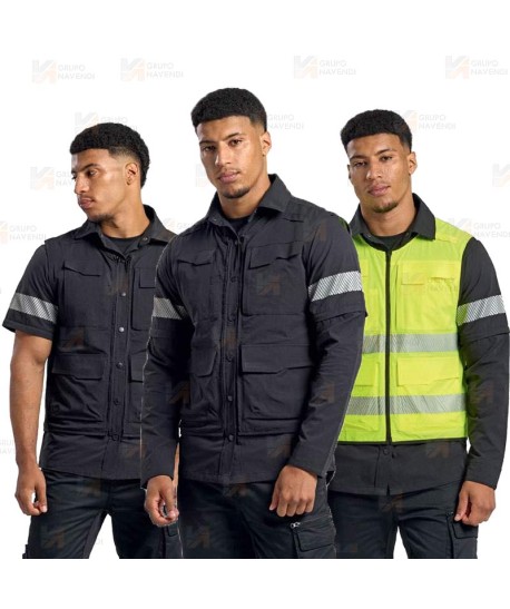 Chaqueta laboral desmontable 5 en 1