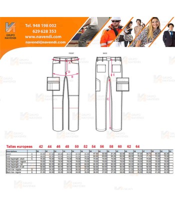 Pantalón multibolsillos con materiales ecológicos