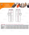Pantalón multibolsillos con materiales ecológicos