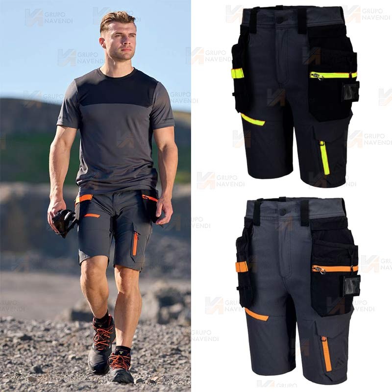 Bermudas Strech con bolsillos desmontables