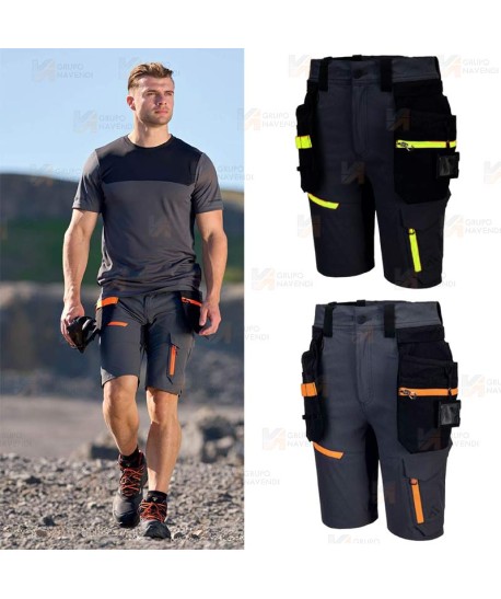 Bermudas Strech con bolsillos desmontables