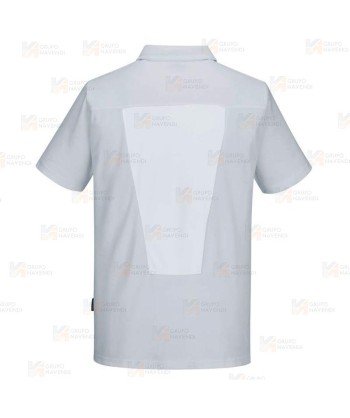 Polo de manga corta con espalda transpirable