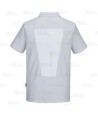 Polo de manga corta con espalda transpirable