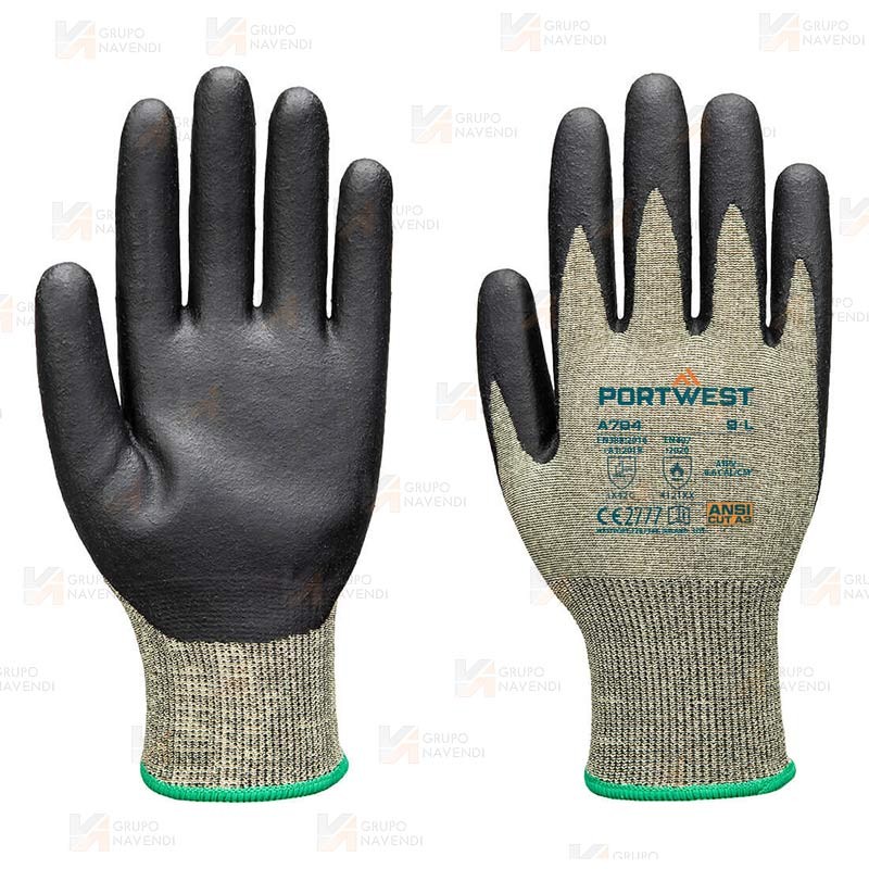 Guantes de aramida anti arco eléctrico (ARC 1) y nivel anticorte C