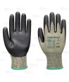 Guantes de aramida anti arco eléctrico (ARC 1) y nivel anticorte C