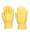 Guantes tipo conductor de piel flor de vacuno (Pack 5)