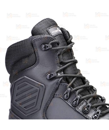 Botas de seguridad con cremallera y membrana impermeable y transpirable