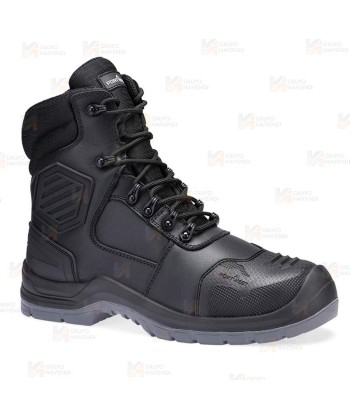 Botas de seguridad con cremallera y membrana impermeable y transpirable