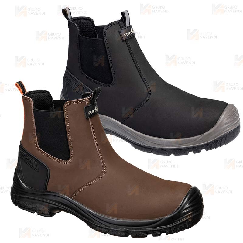 Botas de seguridad con membrana impermeable y transpirable