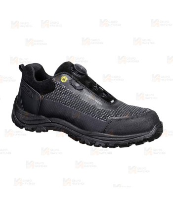 Zapatos de seguridad  no metálicos con cierre automático S3S ESD SR FO