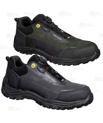 Zapatos de seguridad  no metálicos con cierre automático S3S ESD SR FO
