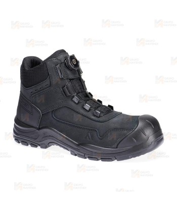 Bota media caña Steel Nubuck con cierre por cable S3 HRO SR FO SC