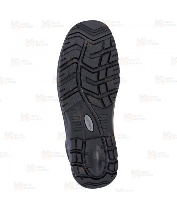 Botas táctica de piel flor de seguridad con cremallera y cordura S3 HRO