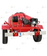Remolque contra incendios con motobomba 96 L/min y 40 Bar.
