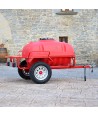 Remolque contra incendios con motobomba 132 L/min y 20 Bar.