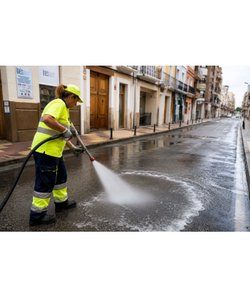 Remolque contra incendios con motobomba 51 L/min y 40 Bar.