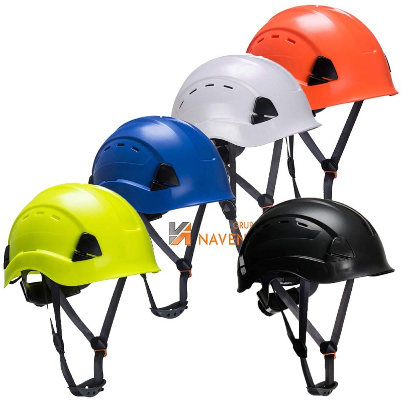 Casco de seguridad para trabajos en altura