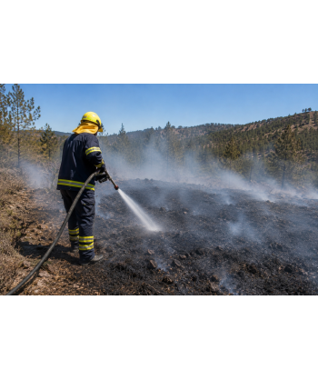 Remolque contra incendios con motobomba 96 L/min y 40 Bar. Motor HONDA