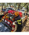 Bancada contra incendios con motobomba 334 L/min y 5,5 Bar.