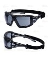 Gafas de seguridad Anthracite Wraparound Plus ocular color Ahumado