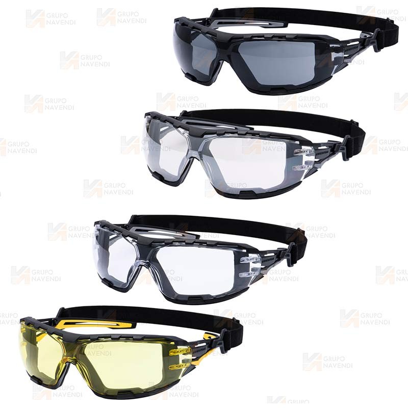 Gafas de seguridad Anthracite Wraparound Plus