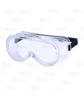 Gafas de ventilación indirecta apta para usos químicos