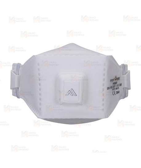 Mascarilla EAGLE PRO Dolomite plegable con válvula FFP3 (pack 10)