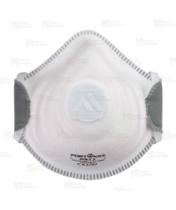 Mascarilla dolomita con válvula tipo FFP3 NR D