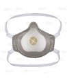 Mascarilla dolomita reutilizable con válvula tipo FFP3 R D