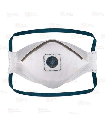 Mascarilla Trifold Valved Dolomite FFP2
