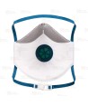 Mascarilla dolomita con válvula tipo FFP2 NR D (Pack 10 unid.)