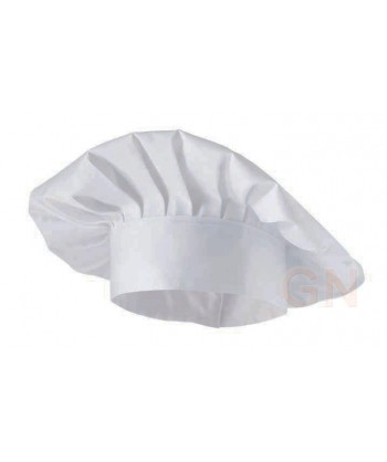 Gorro chef champiñón color blanco