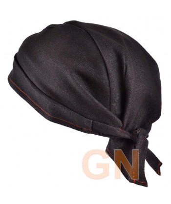 Gorro bandana de cocina color negro