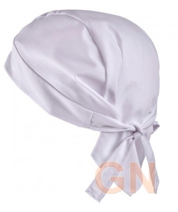 Gorro bandana de cocina color blanco
