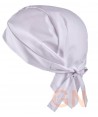 Gorro bandana de cocina color blanco