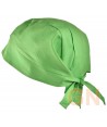 Gorro bandana de cocina color verde manzana