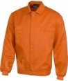 Cazadora ligera multibolsillos color naranja