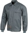 Cazadora ligera multibolsillos color gris oscuro