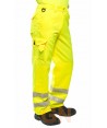 Pantalón monocolor amarillo alta visibilidad. Portwest E046