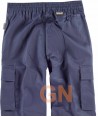 Pantalón bicolor multibolsillos con refuerzos de alta visibilidad
