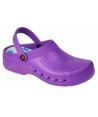 zueco sanitario antideslizante eva color violeta